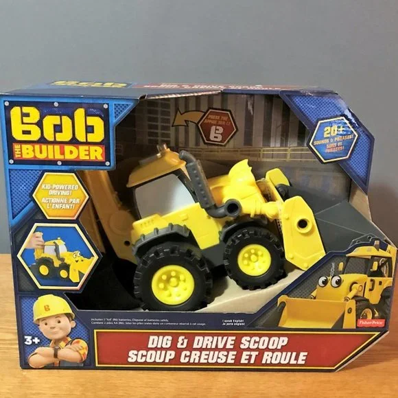 Fisher-Price Toys Fisherprice Bob The Builder Dig Drive Scoop